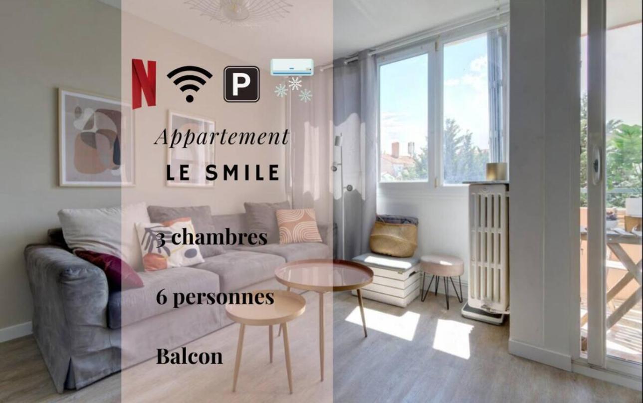 מונפלייה Le Smile - 3 Bedrooms - 8Pers - Parking - Centre Gare מראה חיצוני תמונה